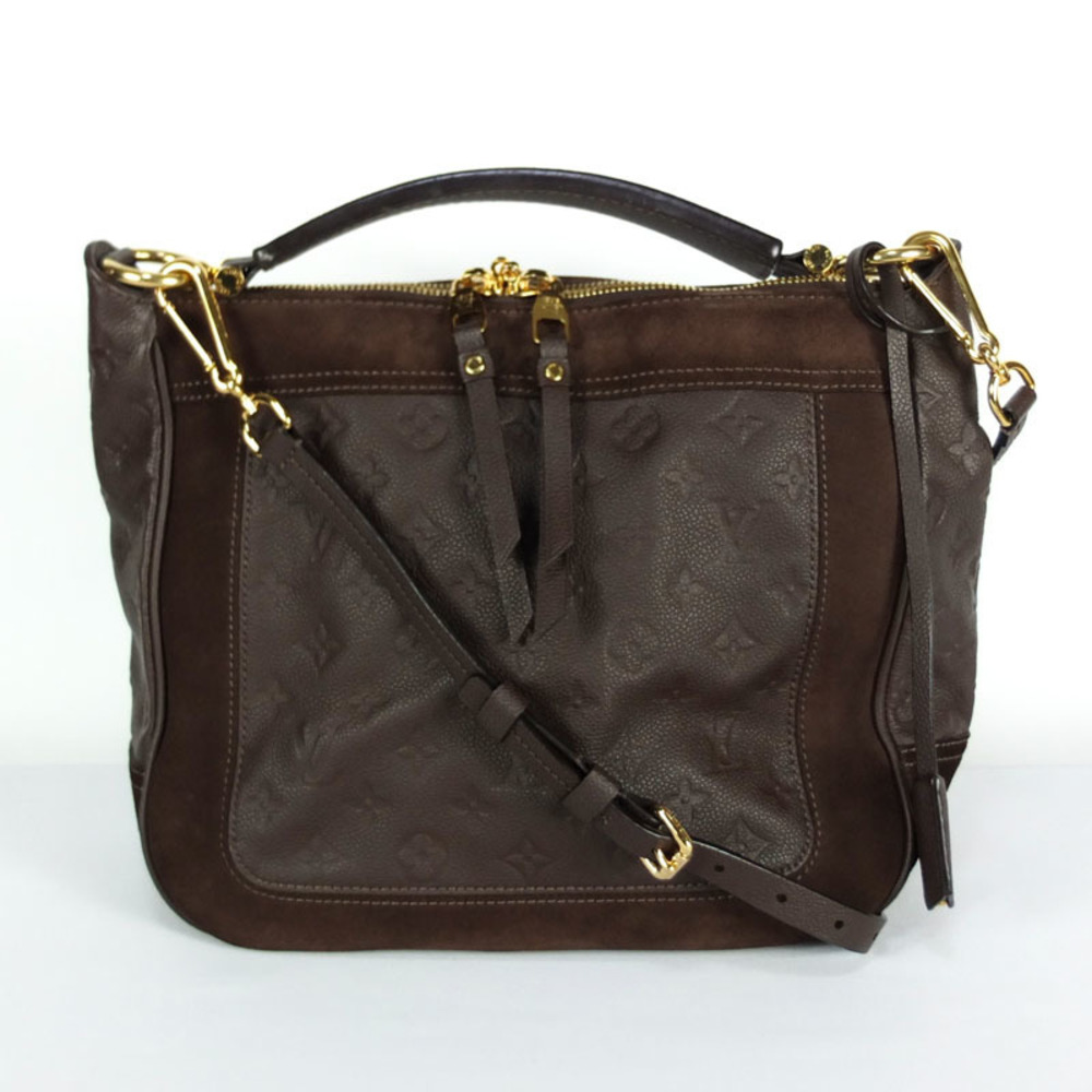 Louis Vuitton Shoes Bag Empreinte Oda Tail Monogram Suede 2WAY - Picture 2 of 9